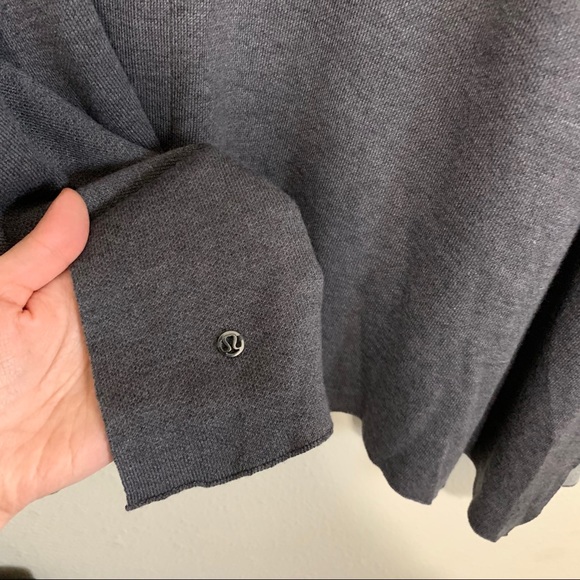 Lululemon Grey After Asana Wrap and Scarf Cashmere - Picture 11 of 12